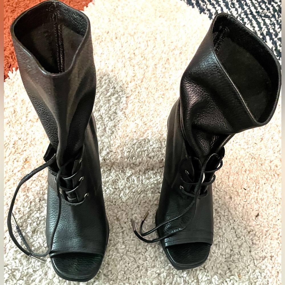 Calvin Klein open toe Bootie